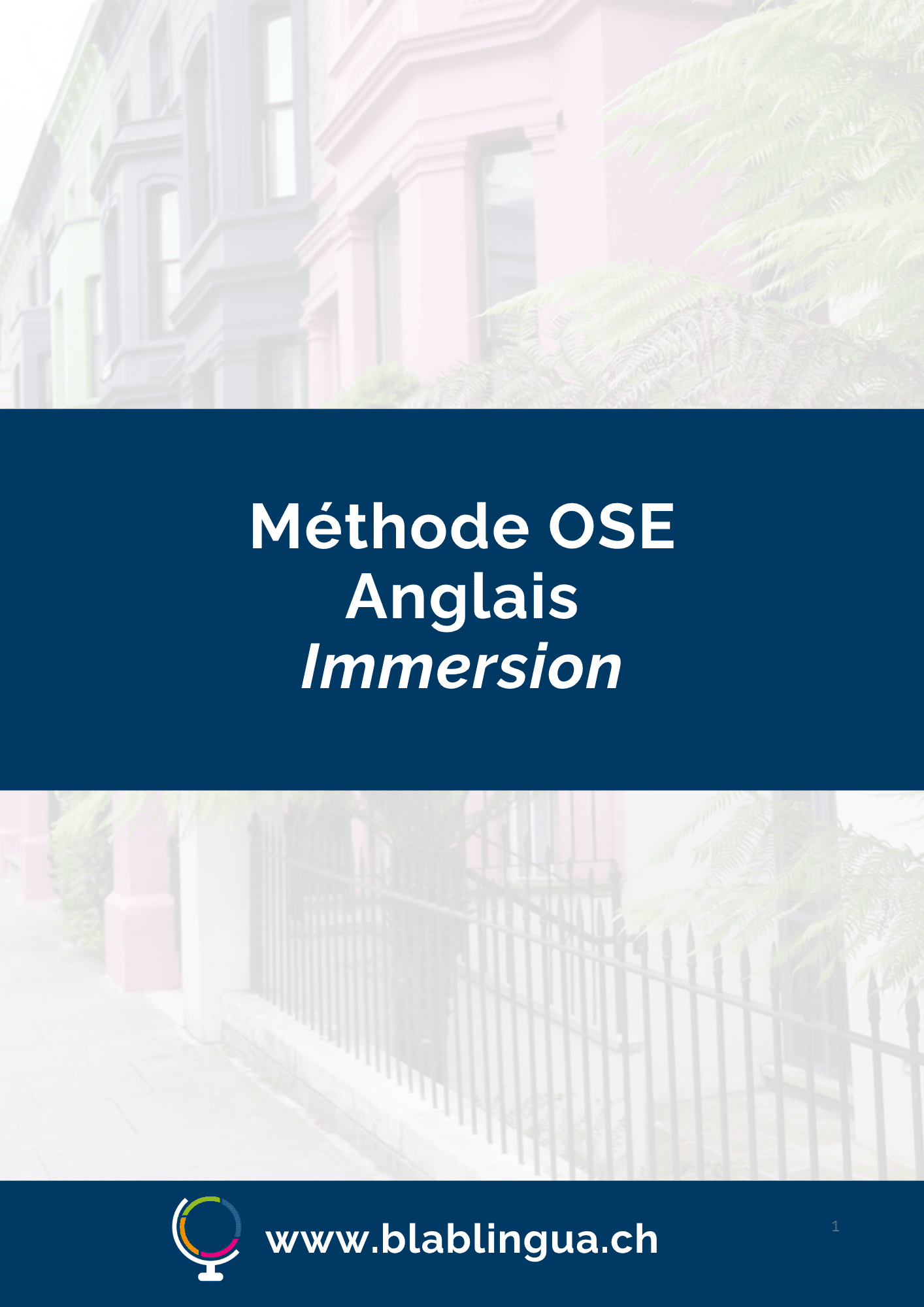 OSE Immersion - programme d'anglais intermédiaire en ligne pour adultes